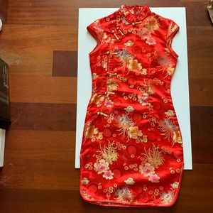 Traditional Chinese Silk Dress